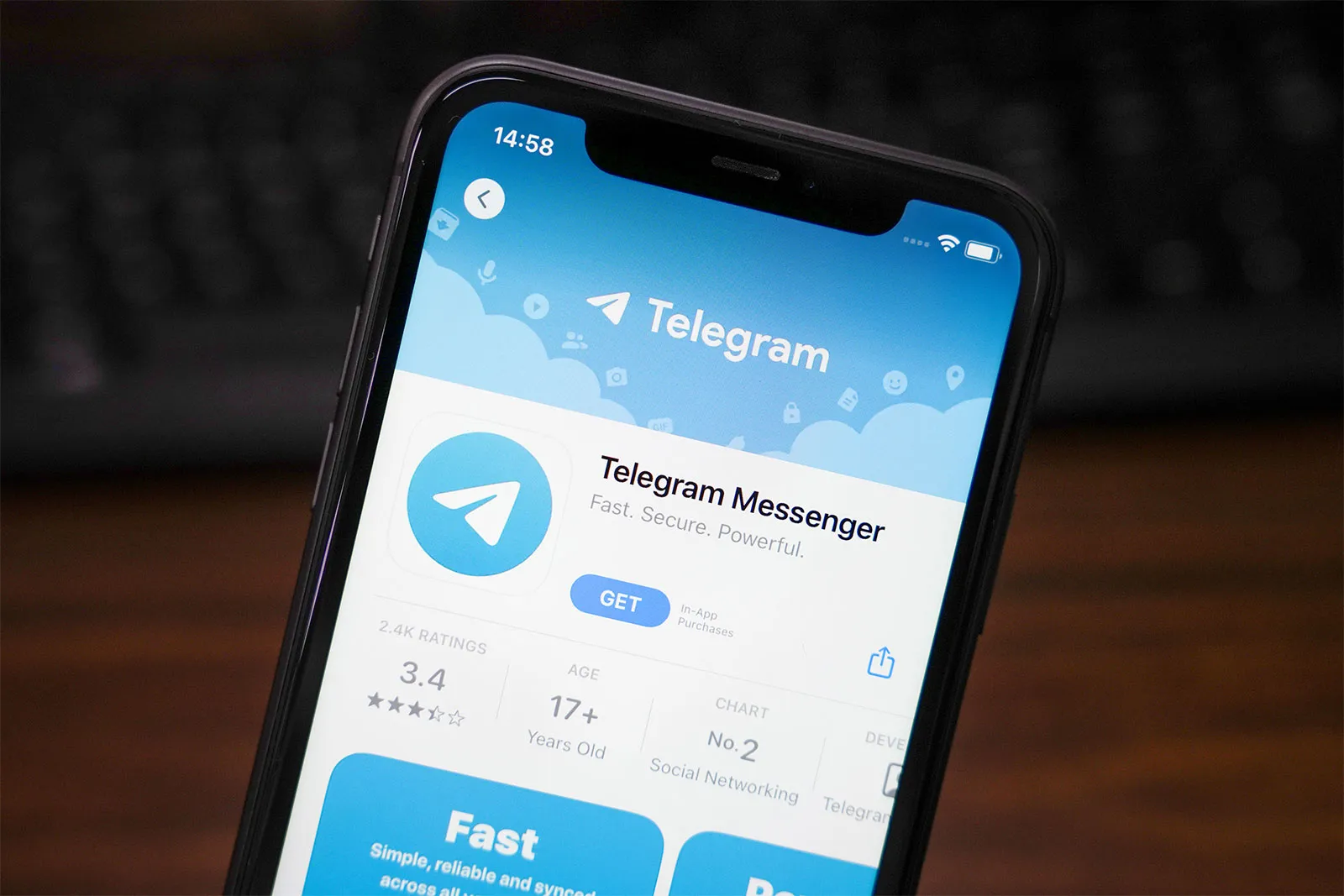 Telegram restrictions